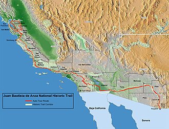 Juan Bautista de Anza National Historic Trail