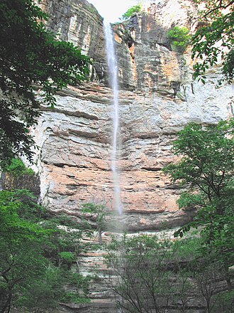 Hemmed-In-Hollow Falls
